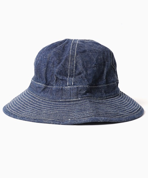 orSlow（オアスロウ）の「orSlow/オアスロウ US NAVY HAT ハット（ハット・メンズ・グリーン/ワンウォッシュ・M）」の17枚目の写真