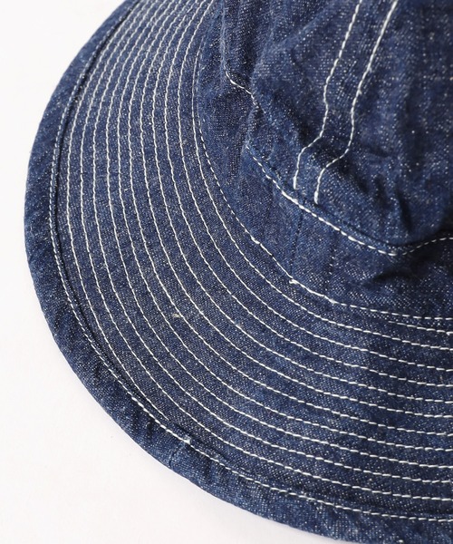 orSlow（オアスロウ）の「orSlow/オアスロウ US NAVY HAT ハット（ハット・メンズ・グリーン/ワンウォッシュ・M）」の18枚目の写真