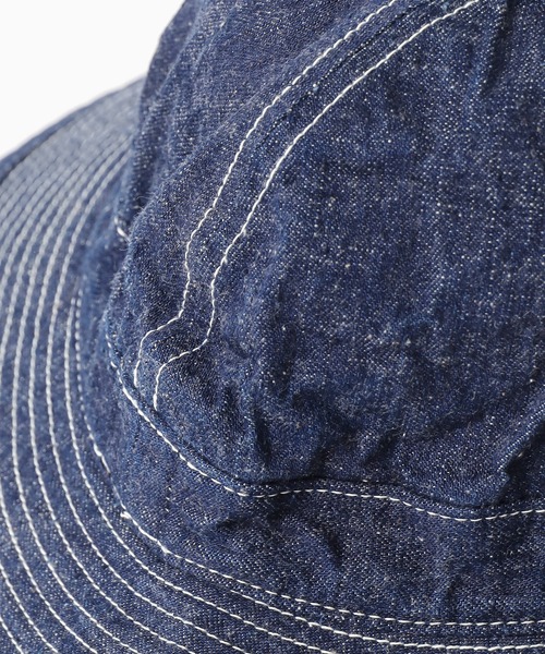 orSlow（オアスロウ）の「orSlow/オアスロウ US NAVY HAT ハット（ハット・メンズ・グリーン/ワンウォッシュ・M）」の19枚目の写真