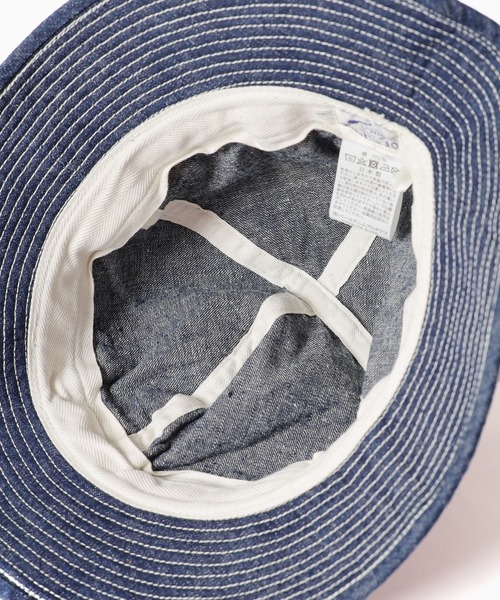 orSlow（オアスロウ）の「orSlow/オアスロウ US NAVY HAT ハット（ハット・メンズ・グリーン/ワンウォッシュ・M）」の21枚目の写真