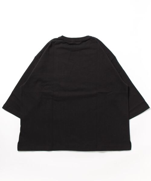 BACK NUMBER（バックナンバー）の「【BACK NUMBER】BIGヘビーウェイト７分Ｔ（Tシャツ/カットソー・メンズ・ホワイト/グリーン/ブラック・XL/M/L）」の4枚目の写真