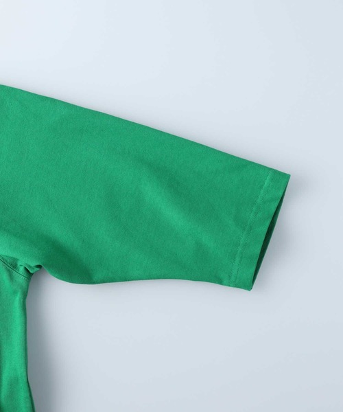 BACK NUMBER（バックナンバー）の「【BACK NUMBER】BIGヘビーウェイト７分Ｔ（Tシャツ/カットソー・メンズ・ホワイト/グリーン/ブラック・XL/M/L）」の9枚目の写真