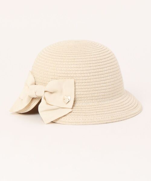 petit main(プティマイン)の「折りたたみリボンハット(ニットキャップ/ビーニー・キッズ・ライトブルー/ライトピンク/ベージュ・46cm/48cm)」の11枚目の写真