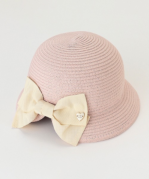 petit main(プティマイン)の「折りたたみリボンハット(ニットキャップ/ビーニー・キッズ・ライトブルー/ライトピンク/ベージュ・46cm/48cm)」の13枚目の写真