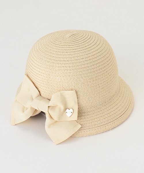 petit main(プティマイン)の「折りたたみリボンハット(ニットキャップ/ビーニー・キッズ・ライトブルー/ライトピンク/ベージュ・46cm/48cm)」の8枚目の写真