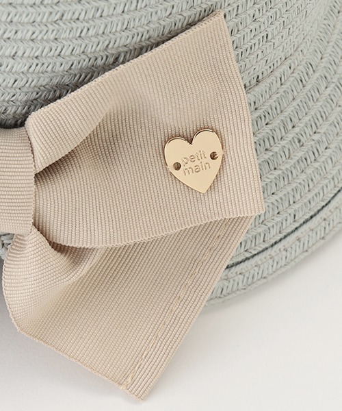 petit main(プティマイン)の「折りたたみリボンハット(ニットキャップ/ビーニー・キッズ・ライトブルー/ライトピンク/ベージュ・46cm/48cm)」の15枚目の写真