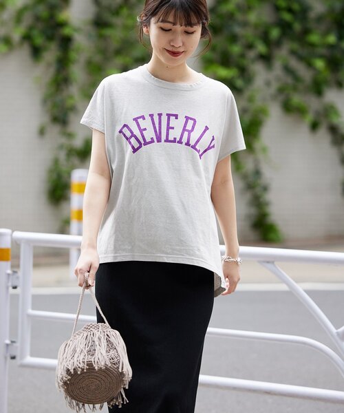 すみれです　　　　　★【ライディングハイ】ラフィテンジクＴシャツ すみれです ☆【ライディングハイ】ラフィテンジクTシャツ