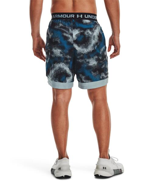 UNDER ARMOUR(アンダーアーマー)の「UAバニッシュウーブン 6インチ ショーツ 〈プリント〉(トレーニング/メンズ)(その他パンツ・メンズ・サックスブルー・S/M/L/XL/XXL/3XL)」の5枚目の写真