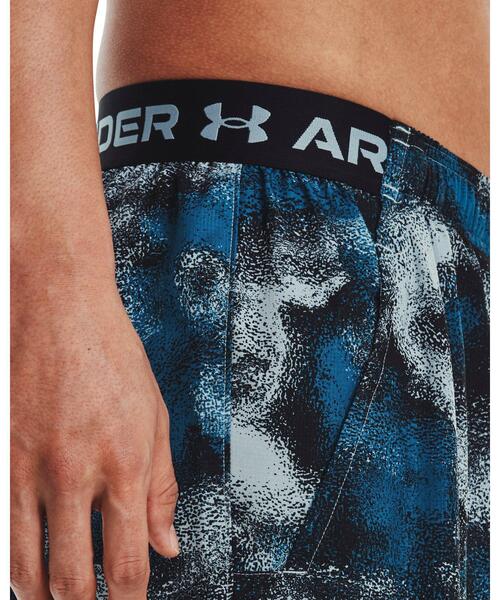 UNDER ARMOUR(アンダーアーマー)の「UAバニッシュウーブン 6インチ ショーツ 〈プリント〉(トレーニング/メンズ)(その他パンツ・メンズ・サックスブルー・S/M/L/XL/XXL/3XL)」の3枚目の写真