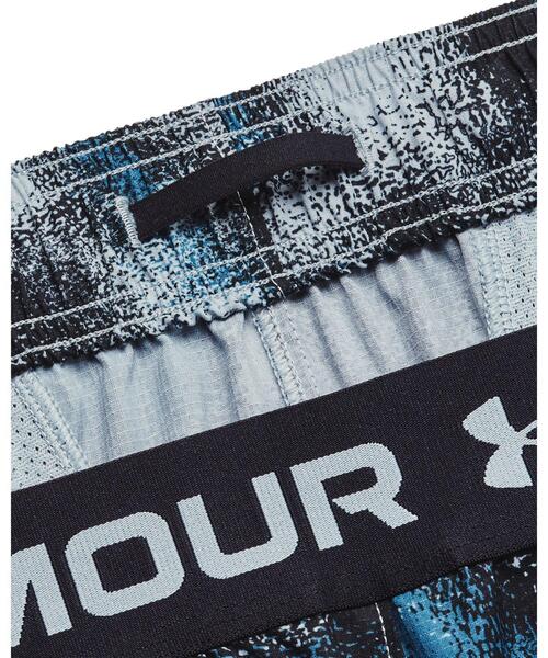 UNDER ARMOUR(アンダーアーマー)の「UAバニッシュウーブン 6インチ ショーツ 〈プリント〉(トレーニング/メンズ)(その他パンツ・メンズ・サックスブルー・S/M/L/XL/XXL/3XL)」の2枚目の写真