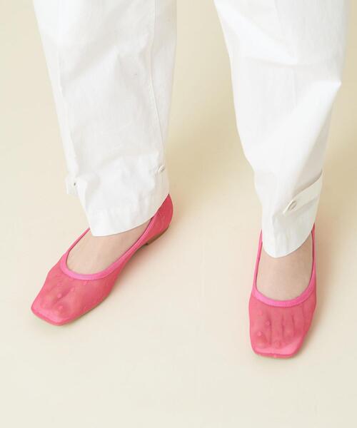 【新品】オデットエオディール 23.0㎝ パンプス ピンク Odette e Odile(オデットエオディール)の「OFD ポインテッド