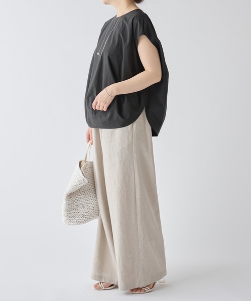 BEARDSLEY（ビアズリー）の「バルーン コクーン ブラウス（シャツ/ブラウス・レディース・ブラック/ホワイト・FREE）」の4枚目の写真