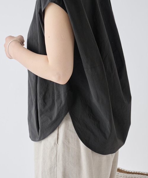 BEARDSLEY（ビアズリー）の「バルーン コクーン ブラウス（シャツ/ブラウス・レディース・ブラック/ホワイト・FREE）」の10枚目の写真