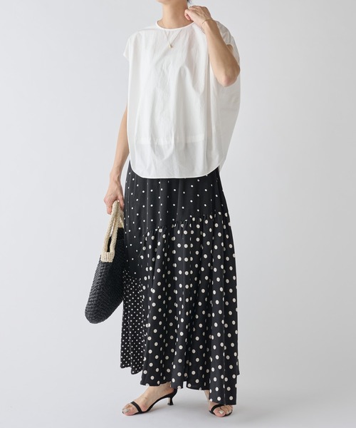 BEARDSLEY（ビアズリー）の「バルーン コクーン ブラウス（シャツ/ブラウス・レディース・ブラック/ホワイト・FREE）」の16枚目の写真