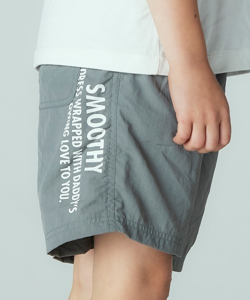 Smoothy（スムージー）の「Smoothy Buggy shorts / スムージー バギーショーツ（その他パンツ・キッズ・グレー/ブラック/サックスブルー/ベージュ・160/110/120/100/150/130/140）」の7枚目の写真