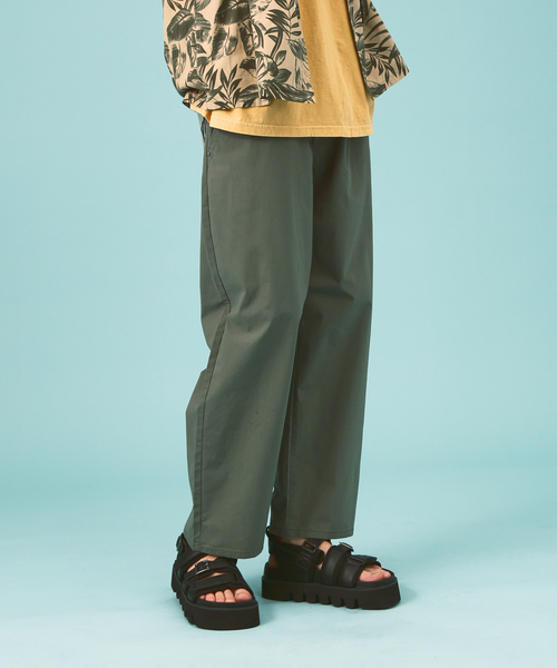 Lee（リー）の「【Lee】XS～XXLまでこれ一本でカバー  フリーサイズ リラックスワイドパンツ FLeeasy/フリージー LM5806（その他パンツ・メンズ・ストライプ/インディゴブルー/ベージュ/ダークネイビー/ホワイト/ブラック/カーキ・フリー）」の5枚目の写真