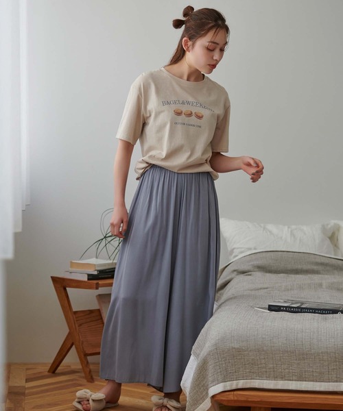 Edit Sheen（エディットシーン）の「スーパーライトリラックスワイドパンツ（その他パンツ・レディース・ブラック/ブルー系その他5・M）」の21枚目の写真