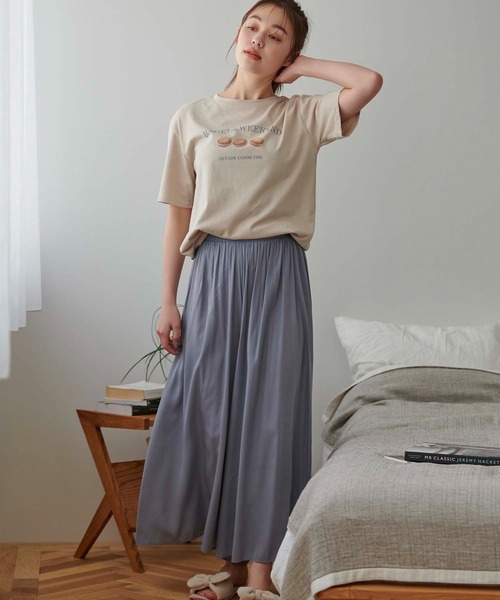 Edit Sheen（エディットシーン）の「スーパーライトリラックスワイドパンツ（その他パンツ・レディース・ブラック/ブルー系その他5・M）」の20枚目の写真