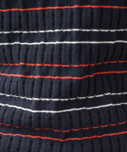 grove（グローブ）の「◆アイレットボーダープルオーバー（ニット/セーター・レディース・ライトグリーン系2/ネイビー系2/アイボリー系2・02/03/04/01/05）」の14枚目の写真