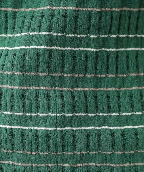 grove（グローブ）の「◆アイレットボーダープルオーバー（ニット/セーター・レディース・ライトグリーン系2/ネイビー系2/アイボリー系2・02/03/04/01/05）」の19枚目の写真