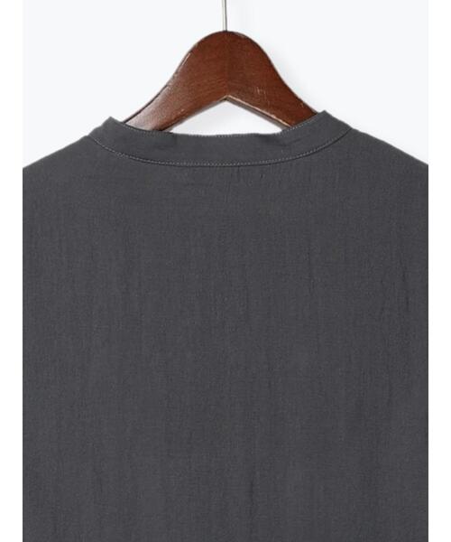 Te chichi TERRASSE（テチチテラス）の「レイヤード風ワンピース（ワンピース・レディース・グレー/イエロー/チャコールグレー・F）」の13枚目の写真