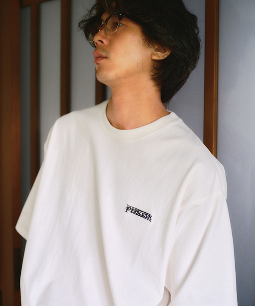 PENDLETON(ペンドルトン)の「【PENDLETON / ペンドルトン】別注 バックプリントパターン刺繍Tシャツ(Tシャツ/カットソー・メンズ・オートミール/ブラック系その他/ブラック/アイボリー・MEDIUM/LARGE)」の5枚目の写真