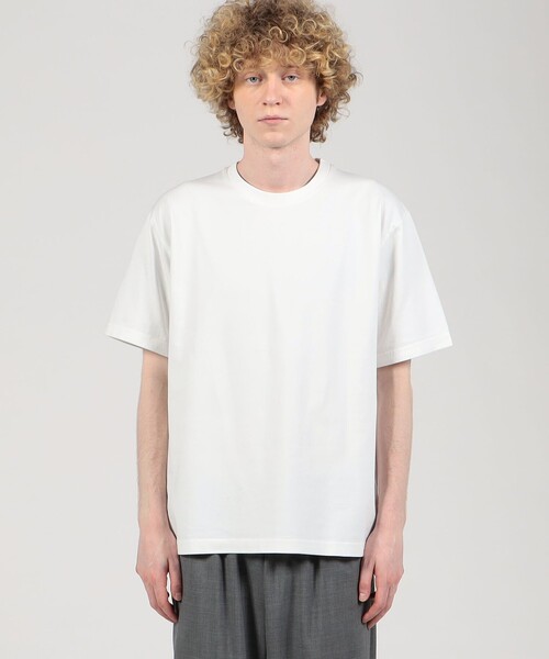 ndx(エヌディーエックス)の「NDX BoxyT-Shirt 3E(Tシャツ/カットソー・メンズ・イエロー/ホワイト/ブラック/ブルー/グレー/ライトグリーン/ダークグリーン・M/L)」の9枚目の写真