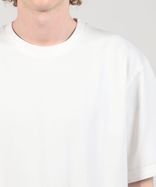 ndx(エヌディーエックス)の「NDX BoxyT-Shirt 3E(Tシャツ/カットソー・メンズ・イエロー/ホワイト/ブラック/ブルー/グレー/ライトグリーン/ダークグリーン・M/L)」の12枚目の写真