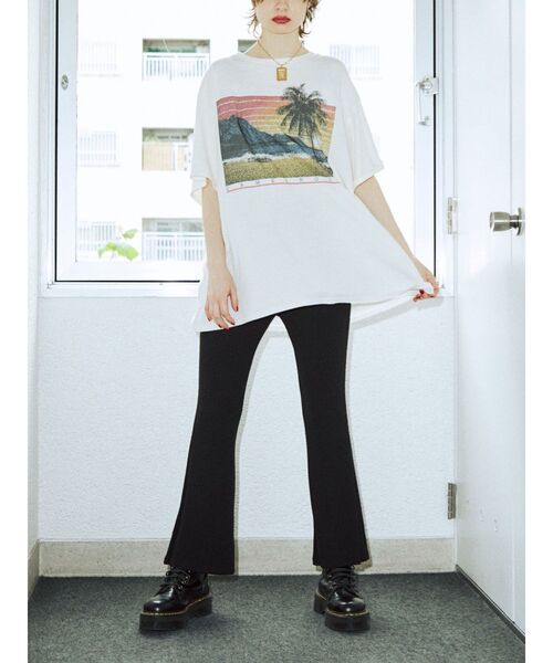 jouetie（ジュエティ）の「フィットフレアパンツ【S・Mサイズ展開/イージーパンツ】（その他パンツ・レディース・ブラック/ブラウン/シルバー/イエロー/クリア/ボルドー・SMALL/MEDIUM）」の11枚目の写真