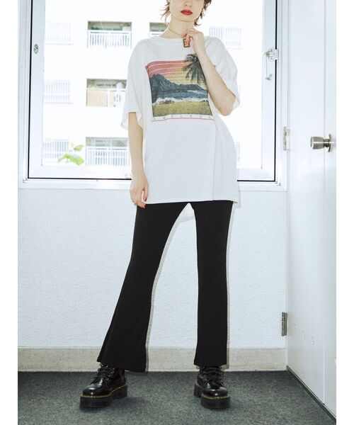 セール】フィットフレアパンツ【S・Mサイズ展開/イージーパンツ