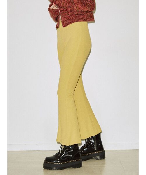 jouetie（ジュエティ）の「フィットフレアパンツ【S・Mサイズ展開/イージーパンツ】（その他パンツ・レディース・ブラック/ブラウン/シルバー/イエロー/クリア/ボルドー・SMALL/MEDIUM）」の14枚目の写真