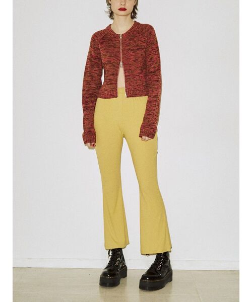 jouetie（ジュエティ）の「フィットフレアパンツ【S・Mサイズ展開/イージーパンツ】（その他パンツ・レディース・ブラック/ブラウン/シルバー/イエロー/クリア/ボルドー・SMALL/MEDIUM）」の17枚目の写真