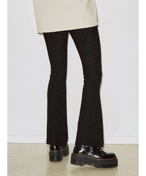 jouetie（ジュエティ）の「フィットフレアパンツ【S・Mサイズ展開/イージーパンツ】（その他パンツ・レディース・ブラック/ブラウン/シルバー/イエロー/クリア/ボルドー・SMALL/MEDIUM）」の21枚目の写真