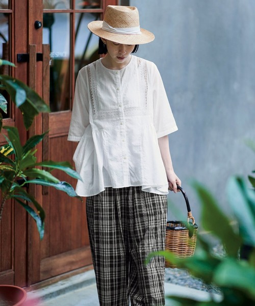 Santa Monica - 透かしブラウス Sunny clouds（サニークラウズ）の「サニークラウズ 透かし