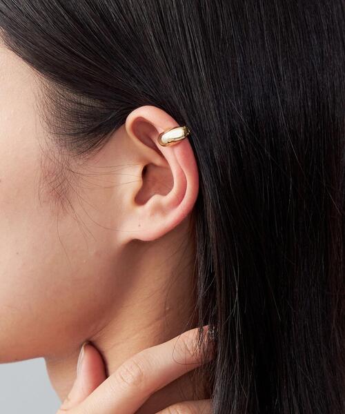 CITEN(シテン)の「<CITEN>シンプル モチーフ イヤリング(イヤリング・レディース・シルバー/ゴールド・FREE)」の3枚目の写真