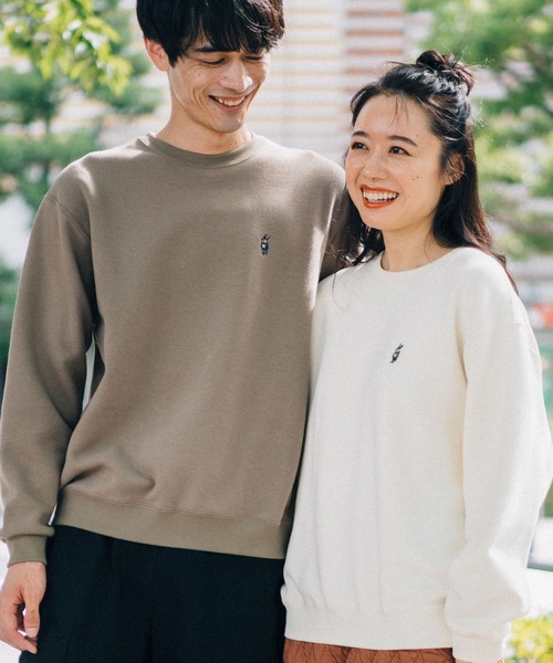 KRIFF MAYER（クリフメイヤー）の「【WEB限定】キャンプラビットスウェット（スウェット・メンズ・イエロー/ブラック/オフホワイト/グレー・LARGE/MEDIUM/X-LARGE）」の2枚目の写真