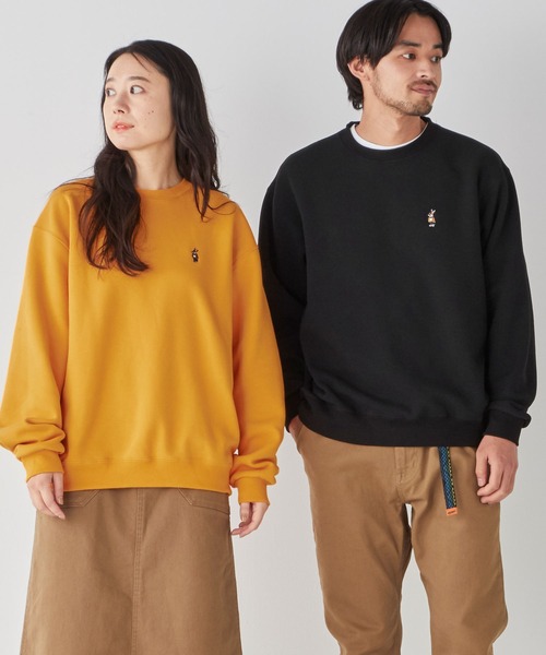 KRIFF MAYER（クリフメイヤー）の「【WEB限定】キャンプラビットスウェット（スウェット・メンズ・イエロー/ブラック/オフホワイト/グレー・LARGE/MEDIUM/X-LARGE）」の5枚目の写真