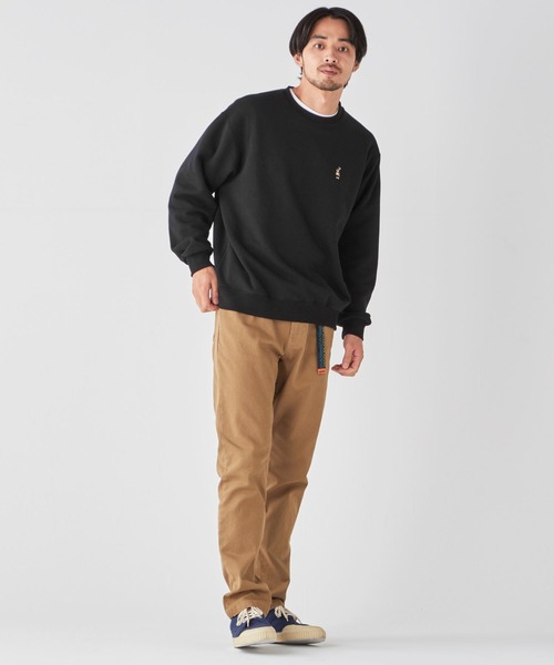 KRIFF MAYER（クリフメイヤー）の「【WEB限定】キャンプラビットスウェット（スウェット・メンズ・イエロー/ブラック/オフホワイト/グレー・LARGE/MEDIUM/X-LARGE）」の6枚目の写真