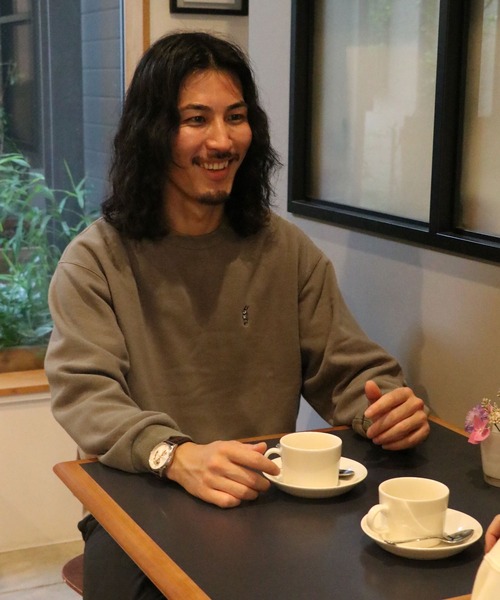 KRIFF MAYER（クリフメイヤー）の「【WEB限定】キャンプラビットスウェット（スウェット・メンズ・イエロー/ブラック/オフホワイト/グレー・LARGE/MEDIUM/X-LARGE）」の13枚目の写真