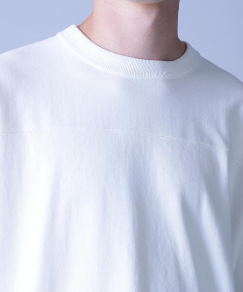 AVIREX（アヴィレックス）の「BASIC HEAVYWEIGHT S/S FOOTBALL T-SHIRT / ベーシック ヘビーウェイト 半袖 フットボール Tシャツ / AVIREX / アヴィレックス（Tシャツ/カットソー・メンズ・ネイビー/ホワイト/その他17/オリーブ系/ブラック・2XL/XL/L/M）」の12枚目の写真