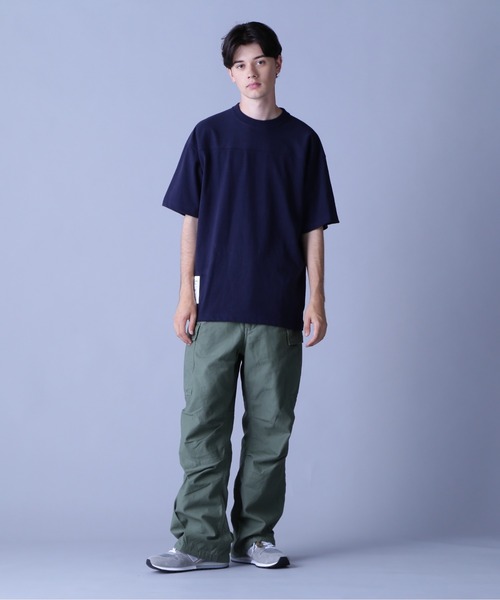 BASIC HEAVYWEIGHT S/S FOOTBALL T-SHIRT / ベーシック