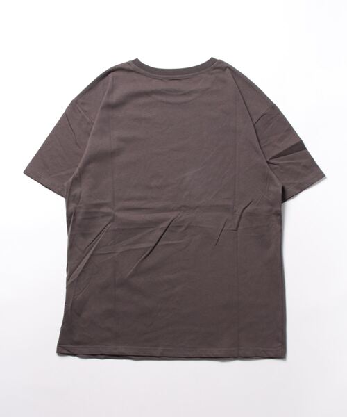 aimoha(アイモハ)の「アメカジ風 プリントTシャツ(Tシャツ/カットソー・レディース・ネイビー/ホワイト/グレー・FREE)」の4枚目の写真