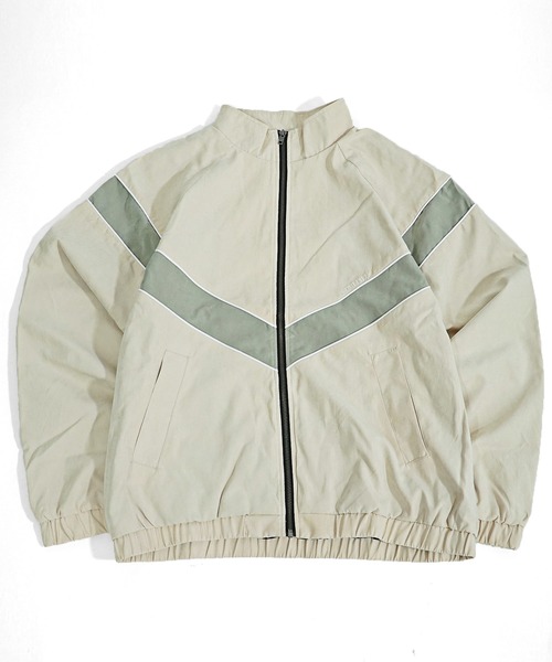 SOMEDIFF】PeachSkin IPFUトラックジャケット メンズ ナイロン