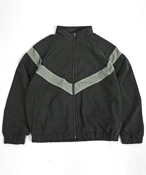 SOMEDIFF】PeachSkin IPFUトラックジャケット メンズ ナイロン
