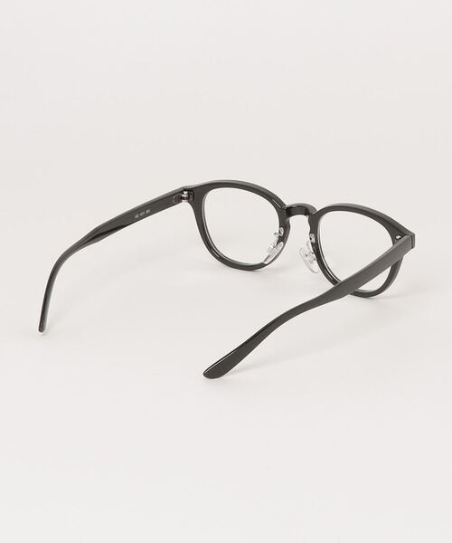 NOEYEDIA(ノーアイディア)の「【NOEYEDIA】ボストンクリアレンズサングラス 眼鏡 NE-431(メガネ・レディース・ブラウン/ブラック/ライトベージュ・FREE)」の5枚目の写真