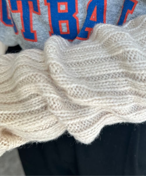 CPCM(シーピーシーエム)の「MIX糸アームウォーマー(アームカバー・レディース・ライトベージュ/チャコールグレー/ピンク・FREE)」の15枚目の写真