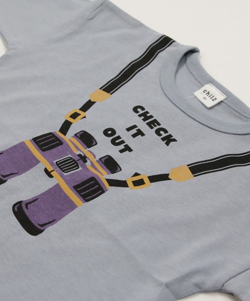 chil2（チルツー）の「コットン100％ プリント 長袖Tシャツ（Tシャツ/カットソー・キッズ・E/B/H/L/A/I/J/F/C/K/D/G・90cm/110cm/130cm/140cm/100cm/80ｃｍ/120cm）」の20枚目の写真