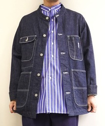 BROOKLYN OVERALL | スタンドカラーデニムカバーオール(デニムジャケット)