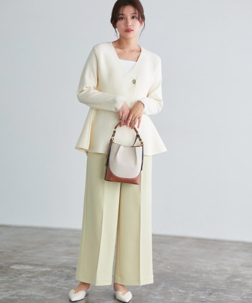 セール】高見えワイドパンツ（その他パンツ）｜Pierrot（ピエロ）の