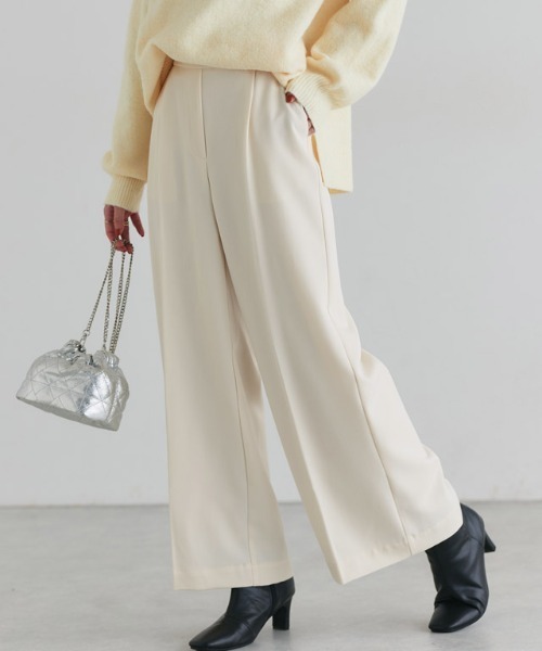 高見えワイドパンツ（その他パンツ）｜Pierrot（ピエロ）の